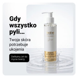 Delikatny żel do mycia twarzy Senso z niacynamidem, trehalozą i prebiotykami - obrazek 2