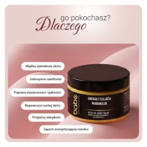Balsam do ciała “Energetyzująca Marakuja” – bezwodny olejowy balsam - obrazek 4