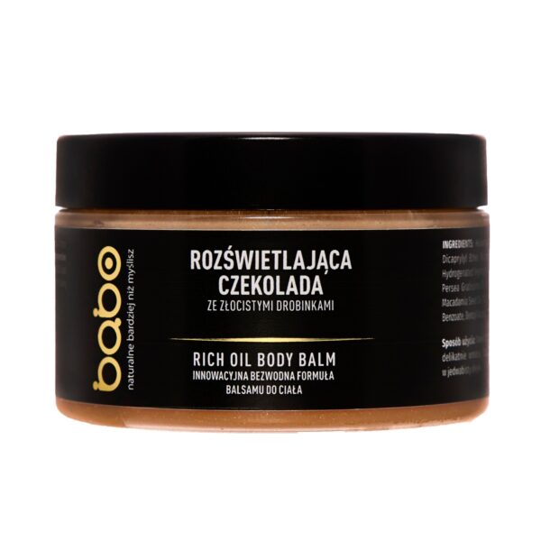 Balsam do ciała Rozświetlająca Czekolada 125 ml – BABO Home SPA