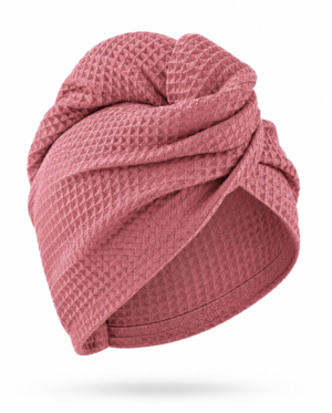 Turban do suszenia włosów | 100% bawełna wafelkowa - obrazek 8